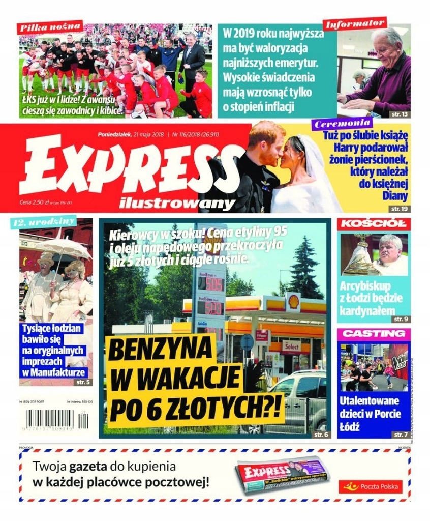 Express Ilustrowany 116/2018 (eprasa/pdf) - 7648933930 - oficjalne archiwum  Allegro