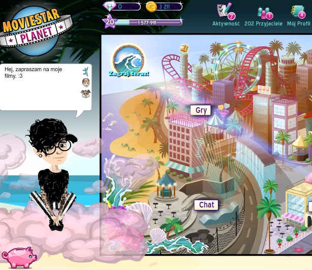 KONTO NA MOVIESTARPLANET Z DRIP MSP VIP DIAMENTY