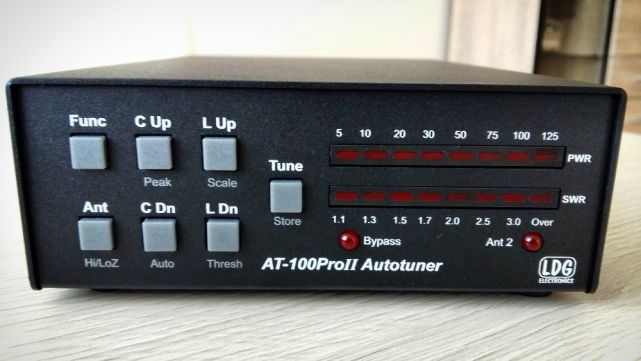 automatyczny tuner antenowy LDG AT-100pro II