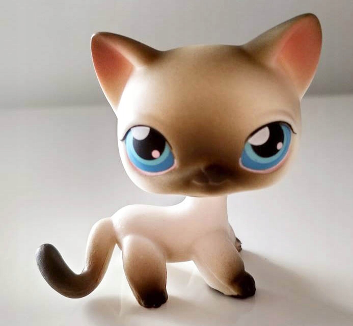 LPS shorthair biało czarny Littlest Pet Shop #5