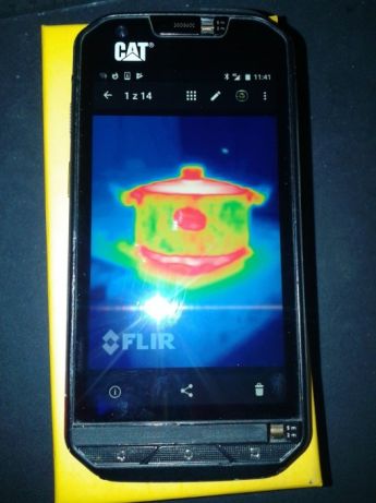 CAT S60 Smartfon - kamera termowizyjna