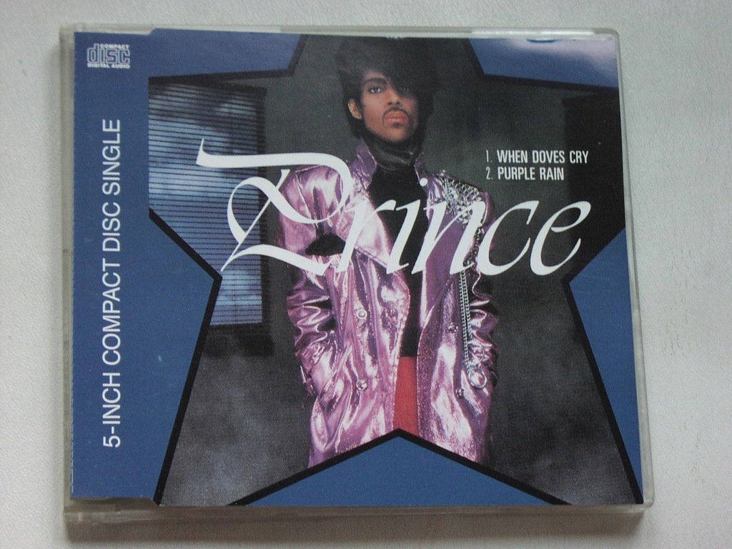 PRINCE - WHEN DOVES CRY / PURPLE RAIN SINGIEL CD