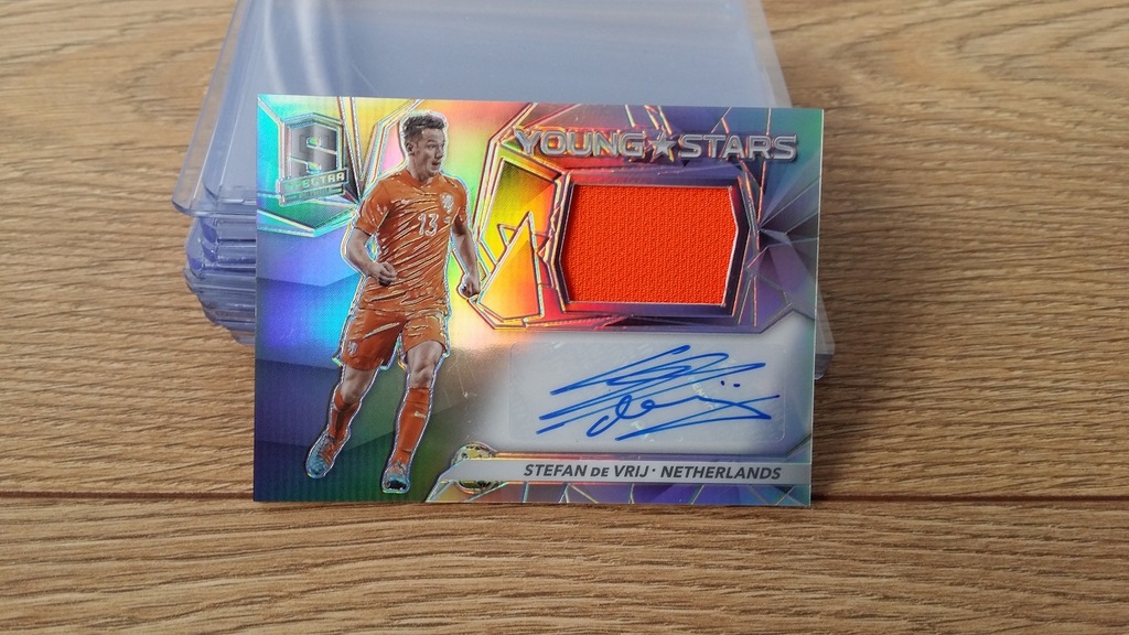 Stefan De Vrij spectra auto autograf Holandia /149