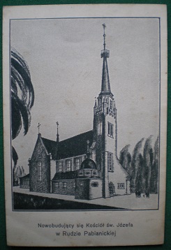 Łódź Ruda Pabianicka Kościół św. Józefa