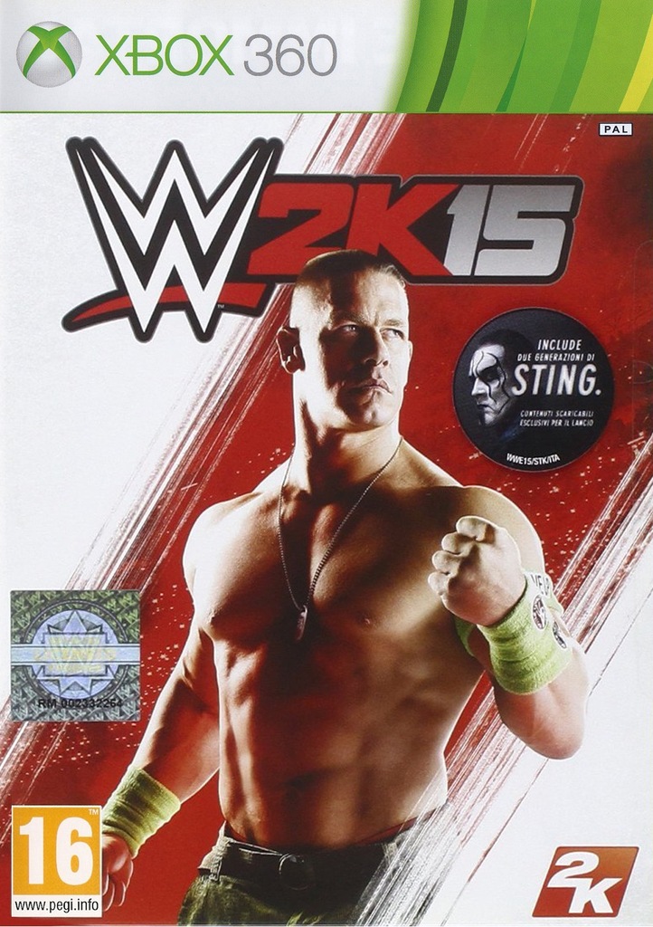 XBOX 360_WWE 2K15 W2K15_ŁÓDŹ_RZGOWSKA