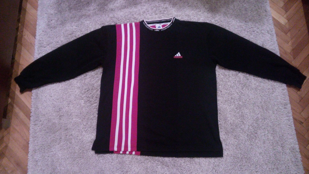 Sweter Adidas czarny rozmiar XXL
