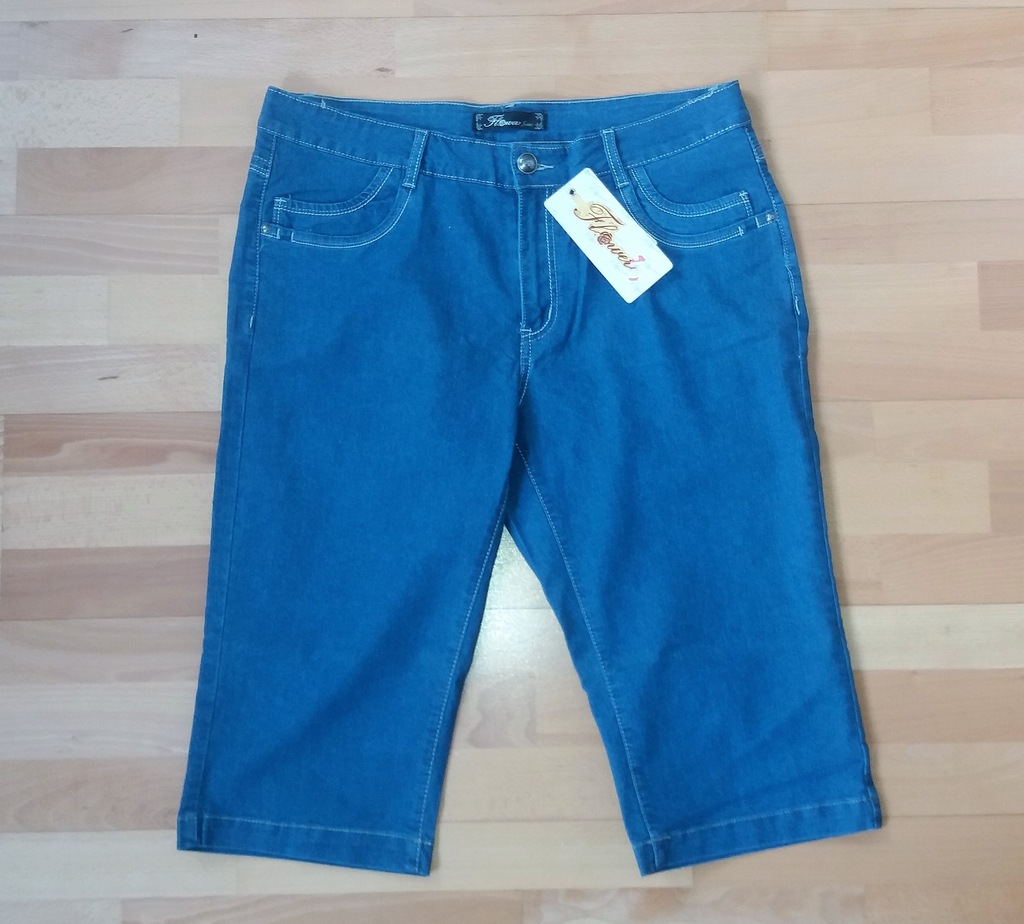 Nowe jeansowe RYBACZKI 46 48  pas 47 cm