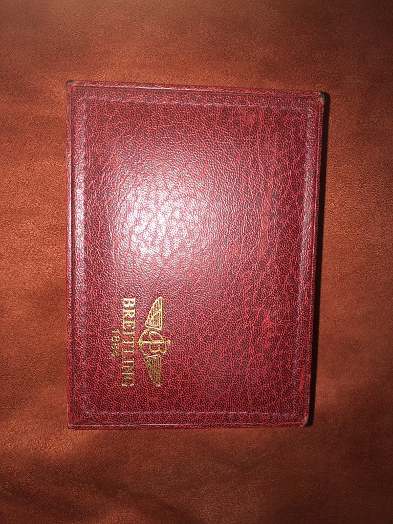 Etui Pudelko Breitling Oryginal.