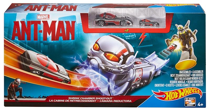 wypr Tor Ant-Man Marvel HOT WHEELS CDD28 + 2 autka
