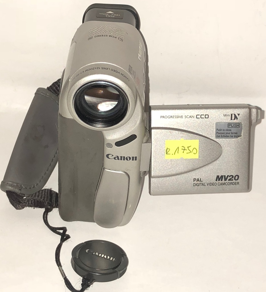 KAMERA VIDEO MINIDV CANON MV20 NR R.1750