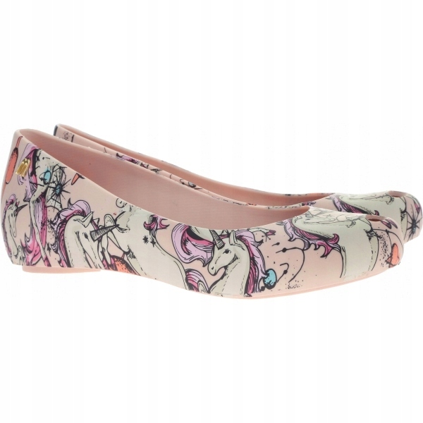 -30% różowe BALERINKI buty MELISSA jednorożce 41+