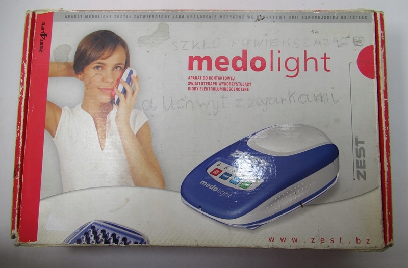 LAMPA DO LECZENIA ŚWIATŁEM MEDOLIGHT ZEST4LIFE