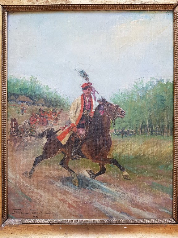 Felix Franić Feliks Franicz 1921 Służba