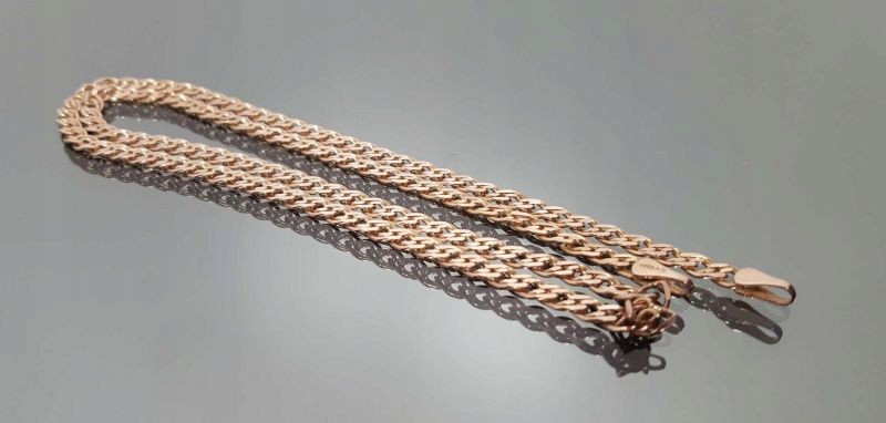 ZŁOTY UŻYWANY ŁAŃCUSZEK MĘSKI PR. 585 - 11,80 G