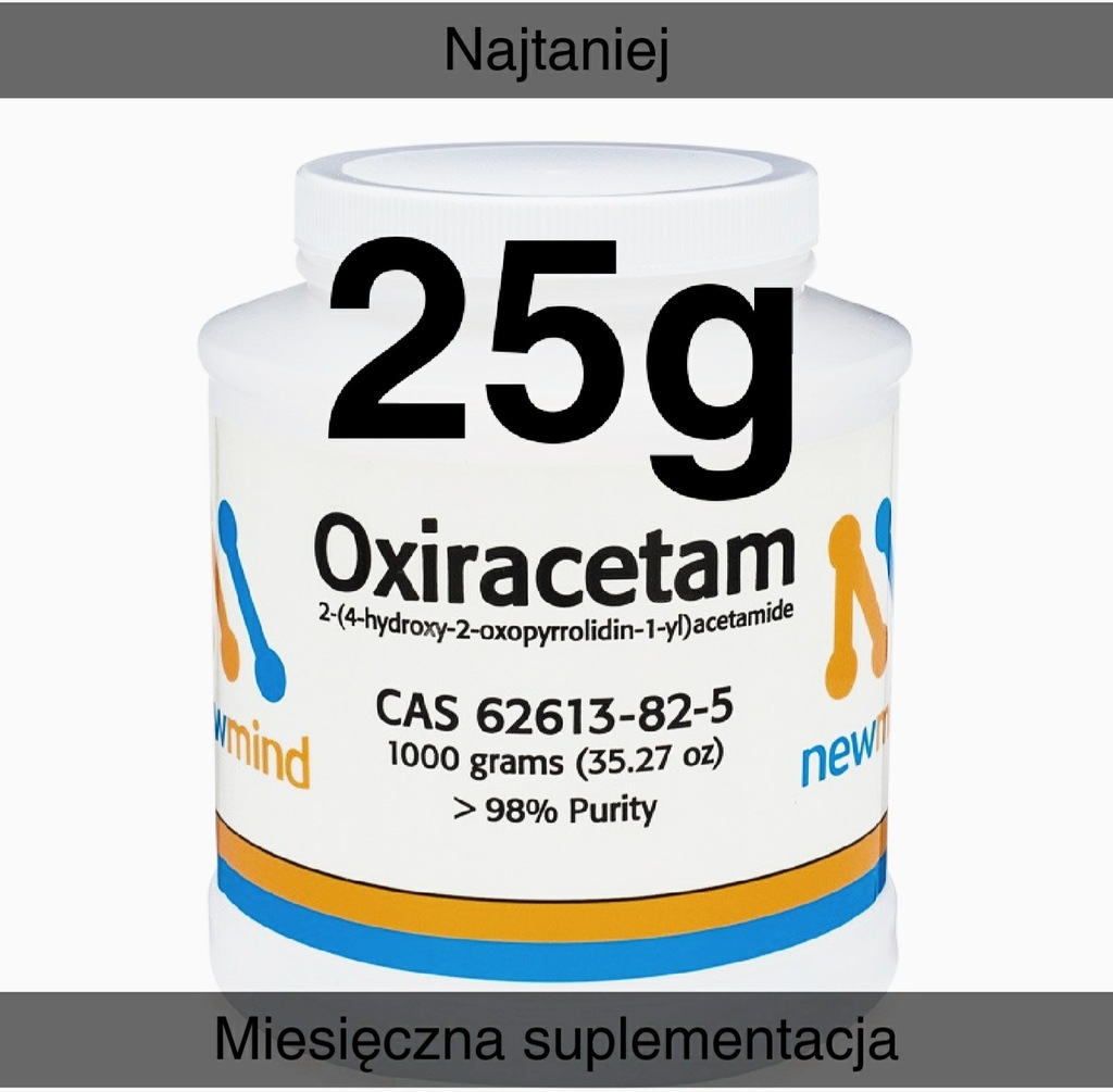 Oxiracetam nauka koncentracja noopept piracetam 25