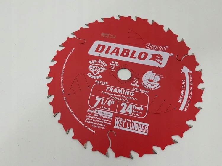 TARCZA DIABLO E 7 1/4 24 TOOTH