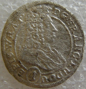 Franciszek Ludwik 1 krajcar 1700 r.Nysa