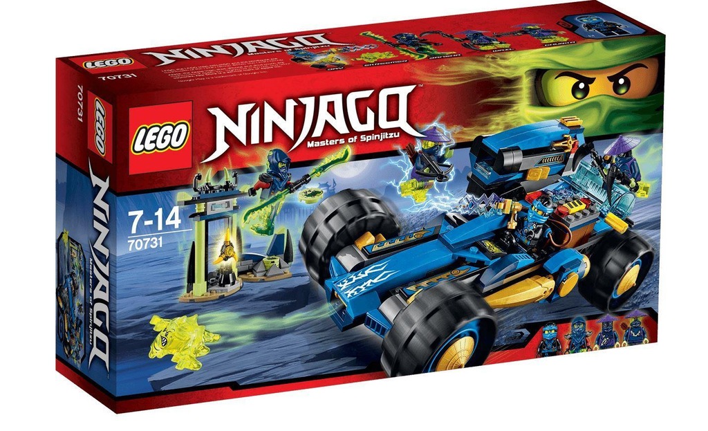 LEGO Ninjago 70731 Łazik 1 Jaya KLOCEK LUBLIN