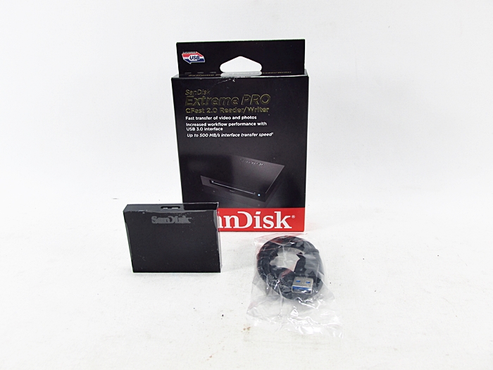 CZYTNIK KART SANDISK CFAST 2.0 USB 3.0 500 MB/S !