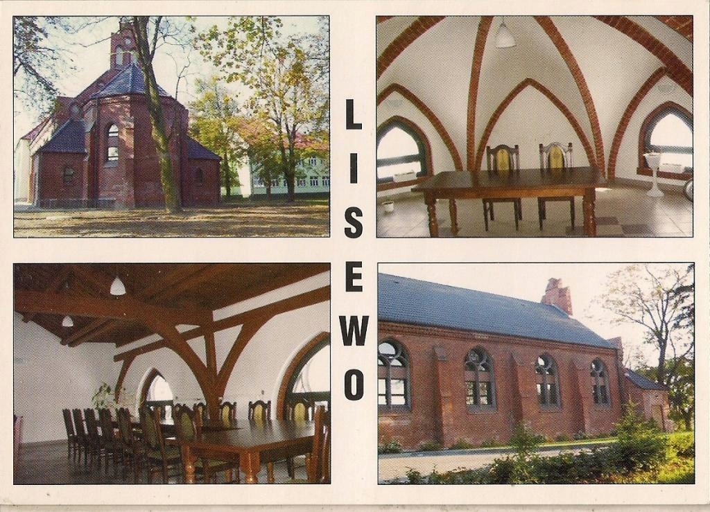 pocztówka LISEWO Kościół poewengalicki