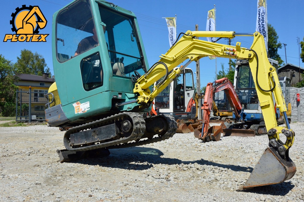 Minikoparka YANMAR B15 OKAZJA JCB 1997 r. BRUTTO