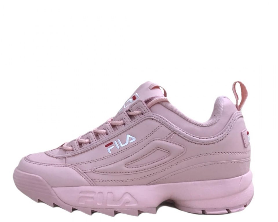 blush pink fila disruptor