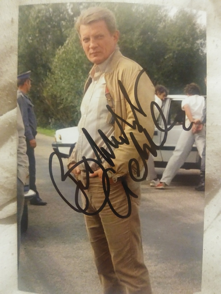 BRONISŁAW CIEŚLAK 07ZGŁOŚ SIĘ-zdjęcie z autografem