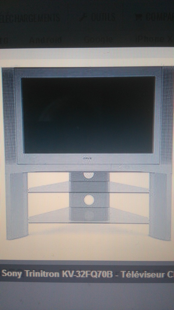 telewizor SONY KV-32FQ70B Trynitron ze stolikiem