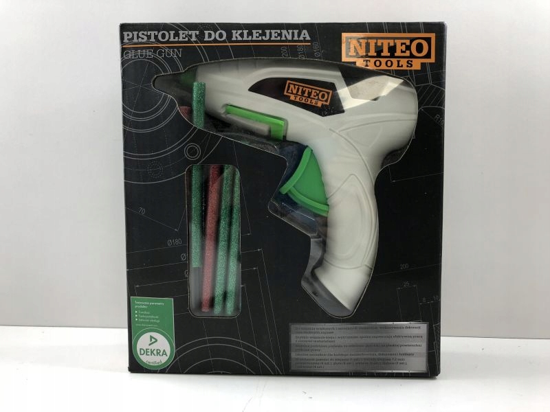 PISTOLET NA CIEPŁY KLEJ NITEO TOOLS *JAK NOWY