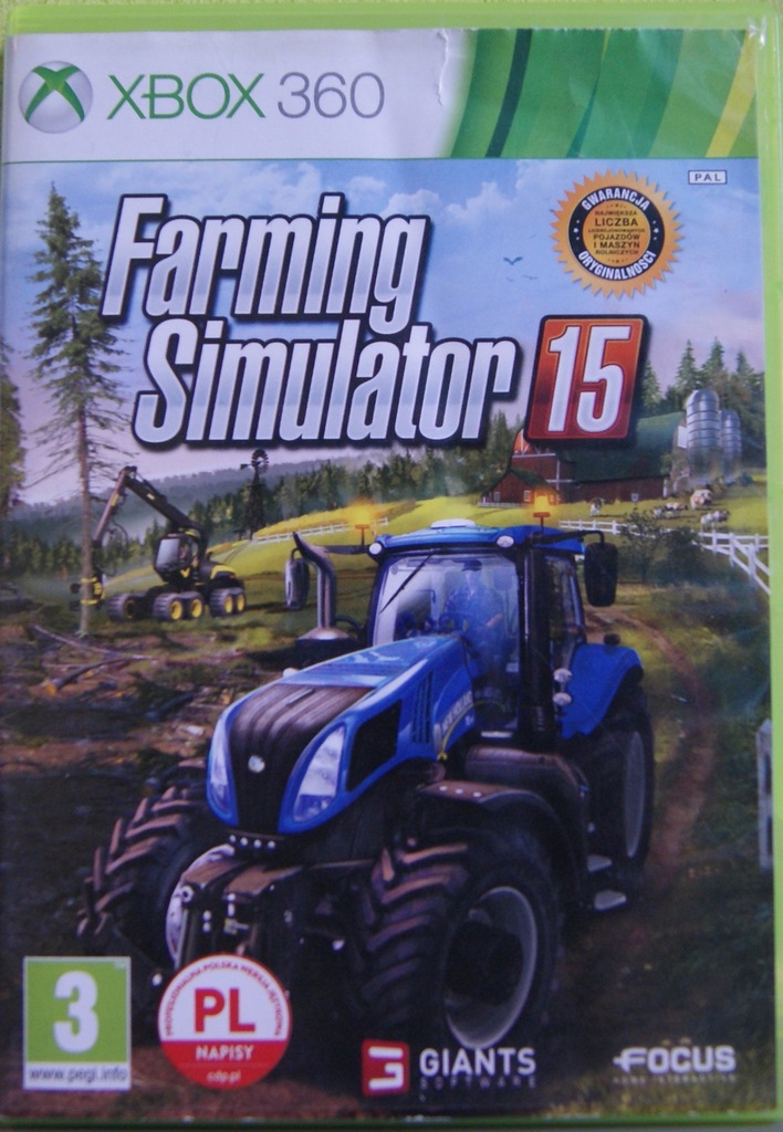 Farming Simulator 15 PL - X-Box 360