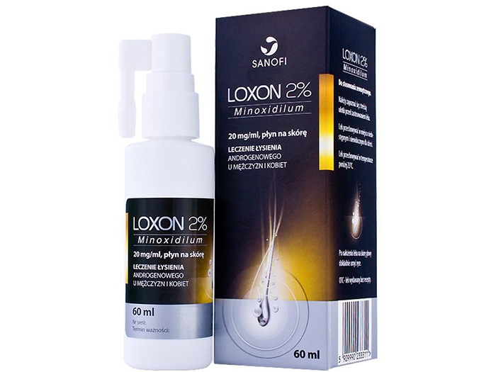 Loxon 2% płyn na skórę Porost Włosów 60ml