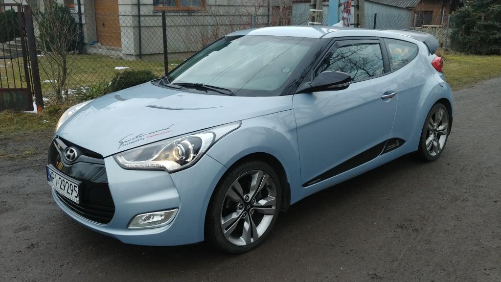 Hyundai Veloster 1,6 GDI Salon Polska Bezwypadkowy
