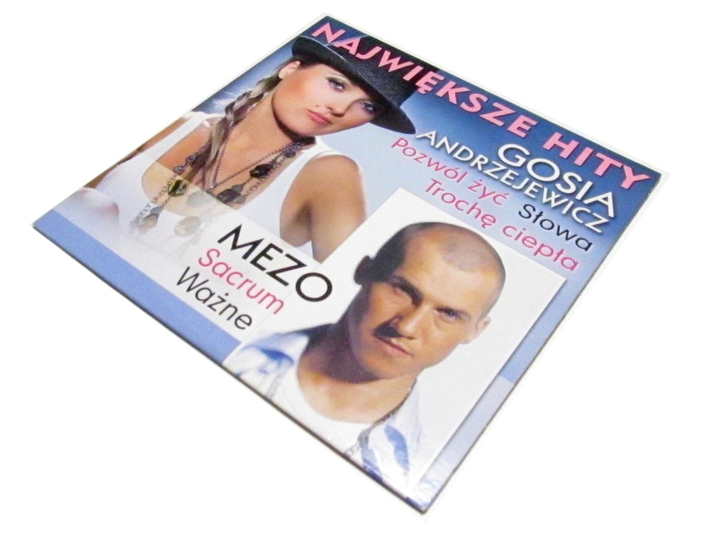 NAJWIĘKSZE HITY GOSIA ANDRZEJEWSKA MEZO CD