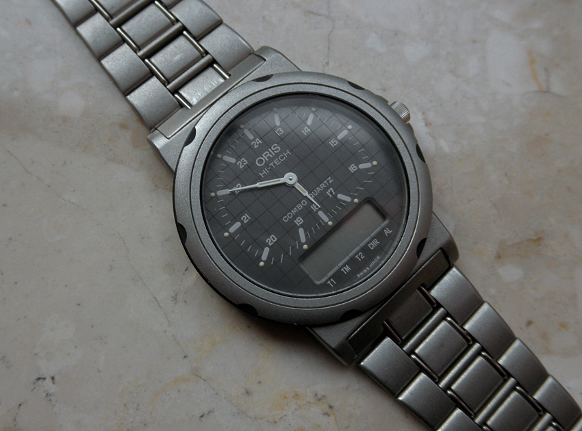 ORIS HI-TECH COMBO QUARTZ Z BRANSOLETĄ