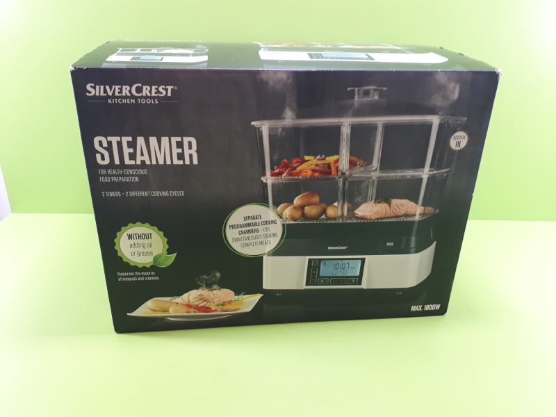 PAROWAR SILVERCREST 1800W # JAK NOWY