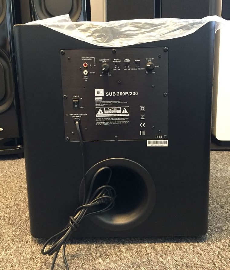 Jbl studio 2024 260p subwoofer