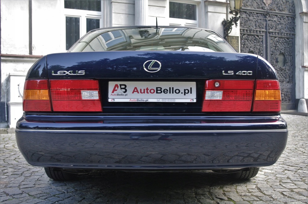 Lexus LS400, Szwajcaria, udokumentowany serwis
