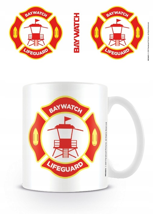 Kubek ceramiczny Baywatch (Lifeguard Patch)