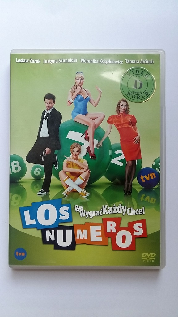 LOS NUMEROS DVD LEKTOR PL