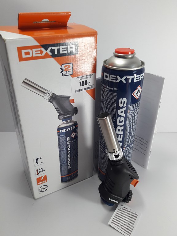 LAMPA LUTOWNICZA DEXTER PIEZO