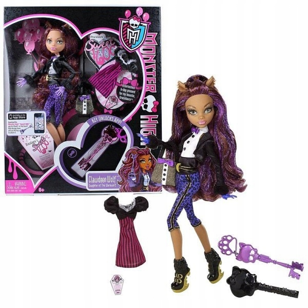 MONSTER HIGH CLAWDEEN WOLF 1600 URODZINY - W9191