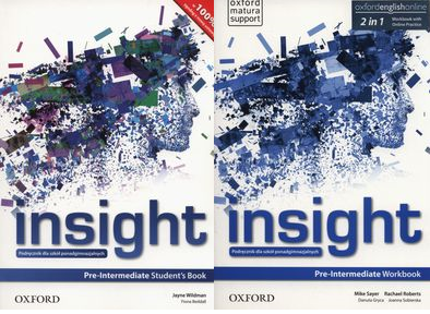 Insight Pre-Intermediate Student's Book +Workbook - 6950652038 ...