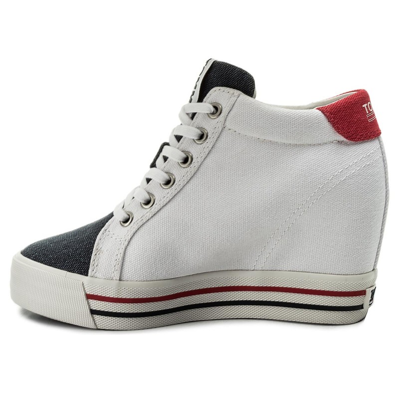 tommy jeans wedge sneakers