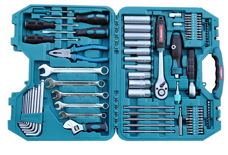 MAKITA P-90093 ZESTAW KLUCZY GRZECHOTKA 1/2"