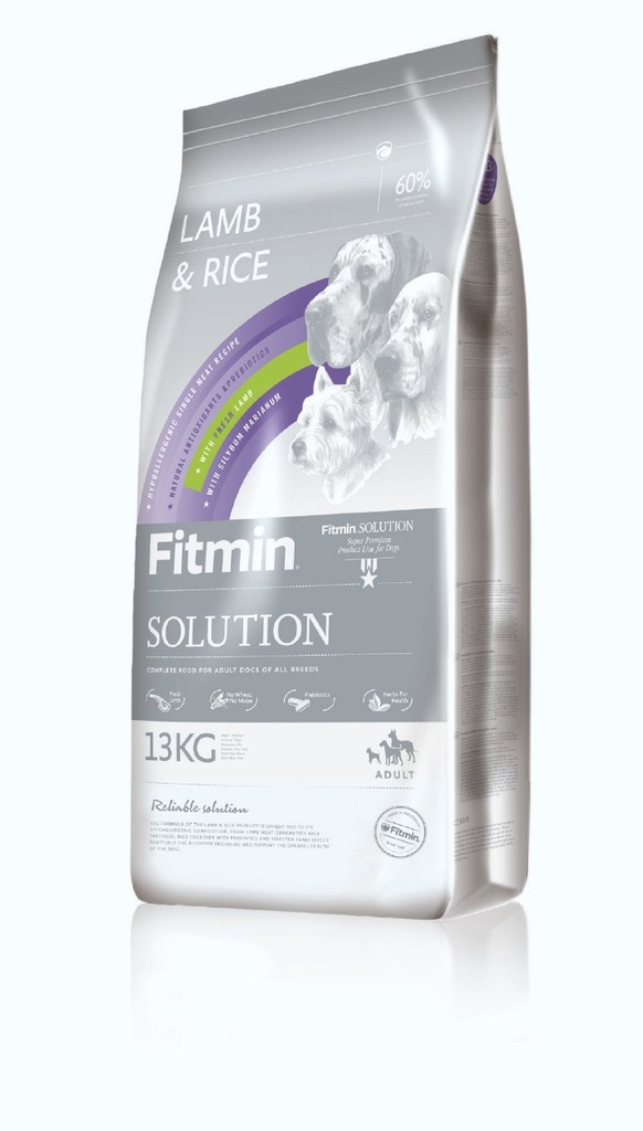 Fitmin Solution Lamb & Rice 12,5kg ( 5x2,5kg)