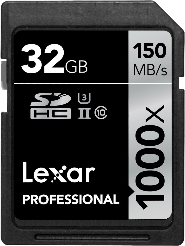 Lexar 32GB SDXC SDHC SD 150MB/s 1000x karta