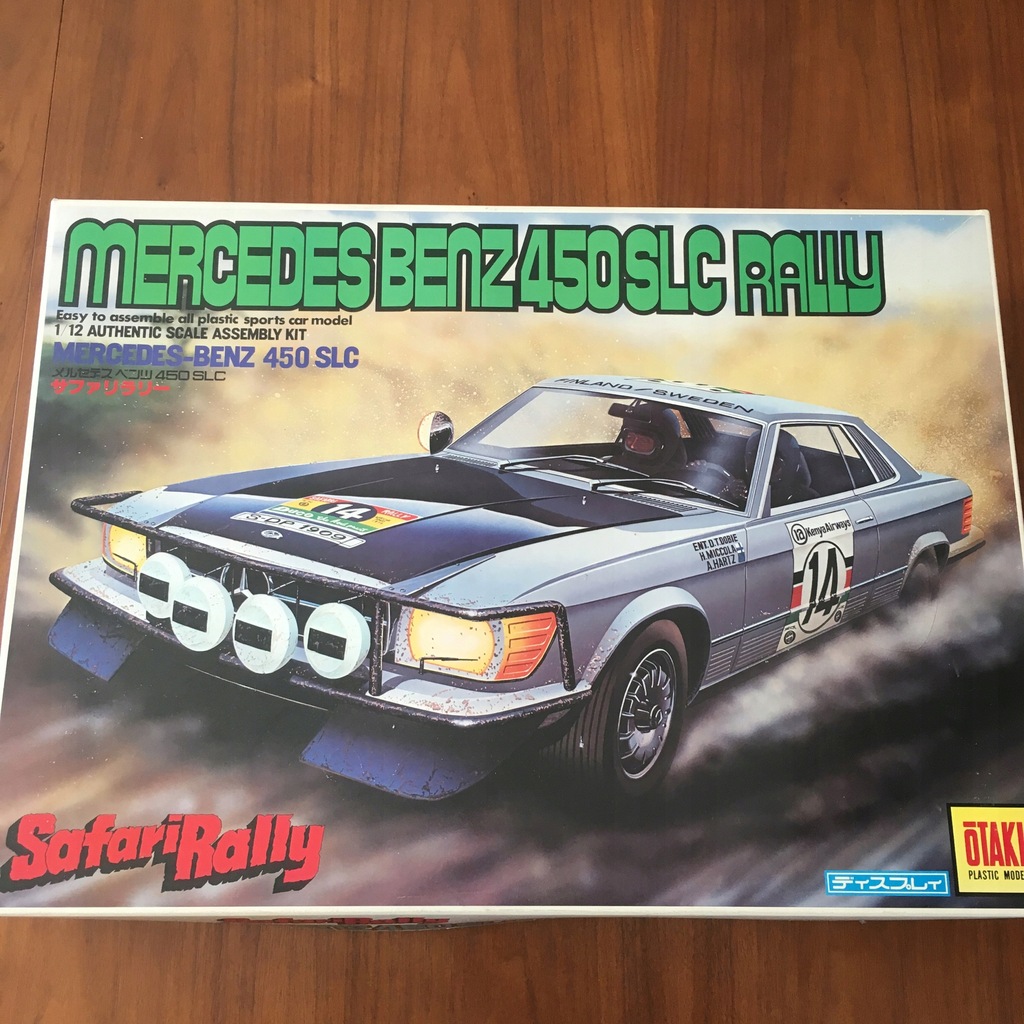 MERCEDES BENZ 450 SLC RALLY (1:12) OTAKI MODEL - 7487628556