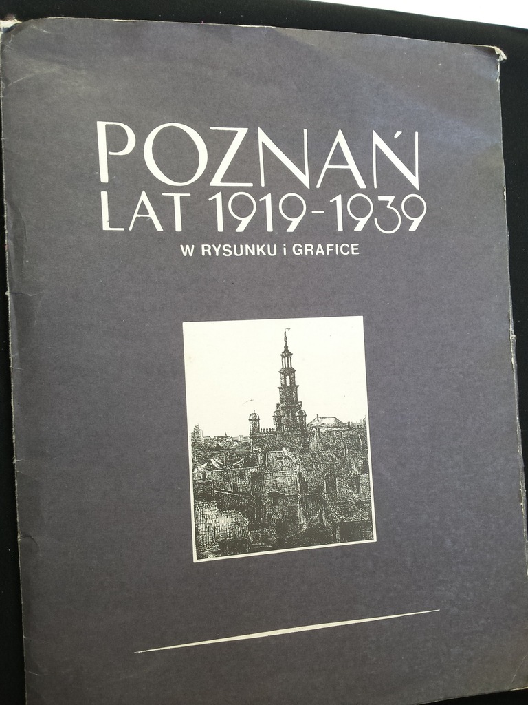 przedwojenny POZNAŃ rysunki grafiki reprodukcje 