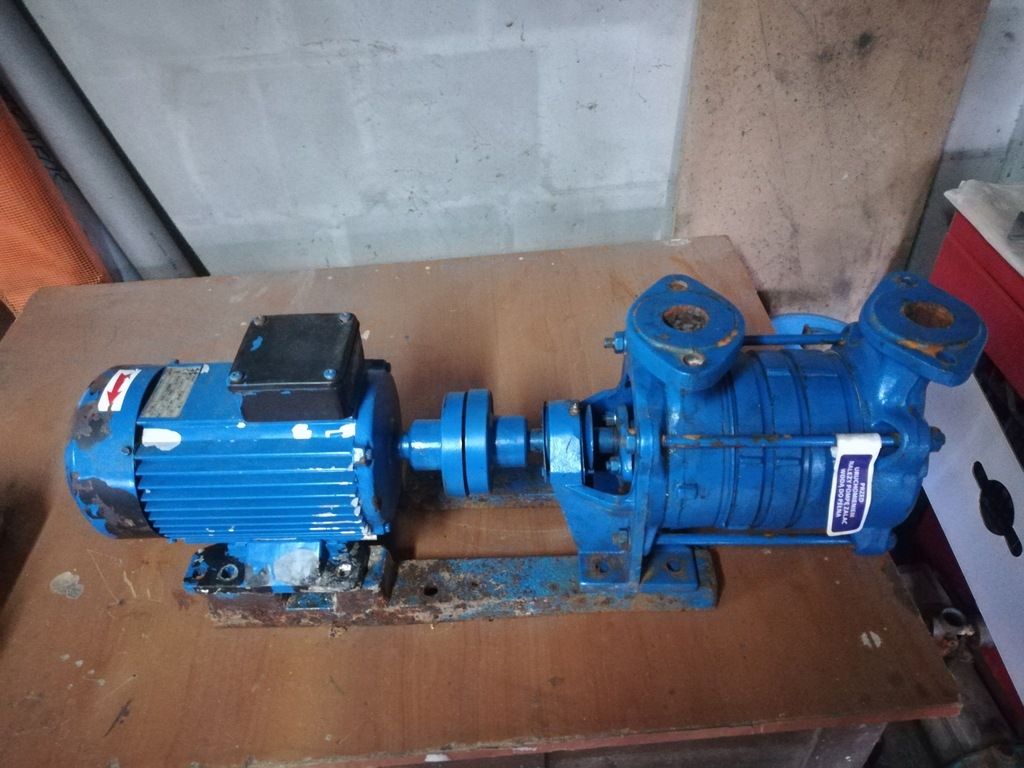 KOMPLETNA POMPA DO HYDROFORU Z SILNIKIEM 3 FAZOWYM