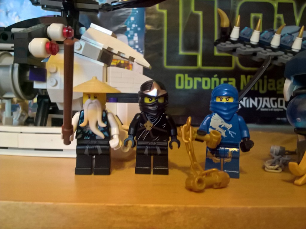 Lego Ninjago 2521 Walka Smoka Błyskawicy Unikat - 7661641740 ...
